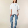 Oversized Shirt White W 200 GSM