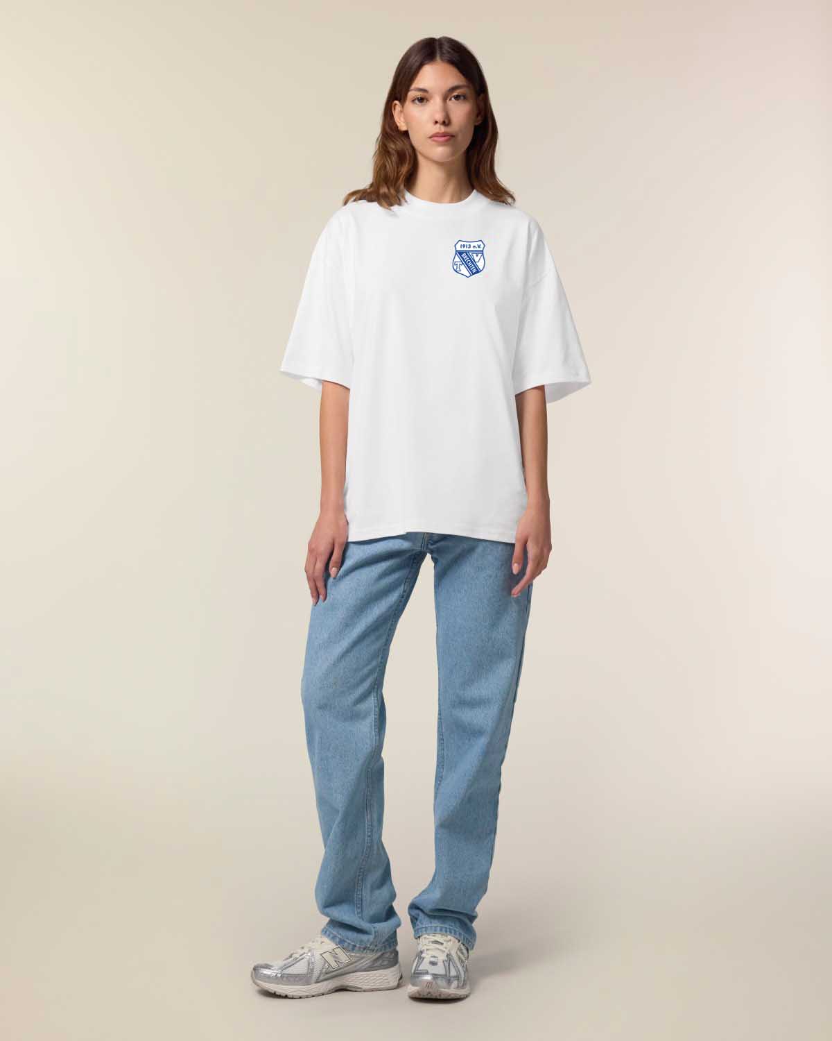 Oversized Shirt White W 200 GSM